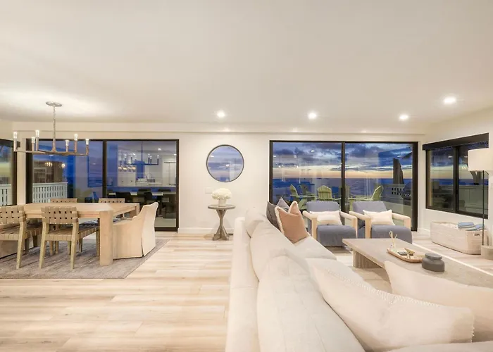 Oceanfront Neptune Ave Home, Private Beach Access, Panoramic Views & Luxury Coastal Living