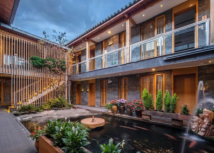 Lijiang Old Town Yunfu Oriental Boutique Inn Free-Flow Coffee & Complimentary Yunnan Beer & Garden Afternoon Tea