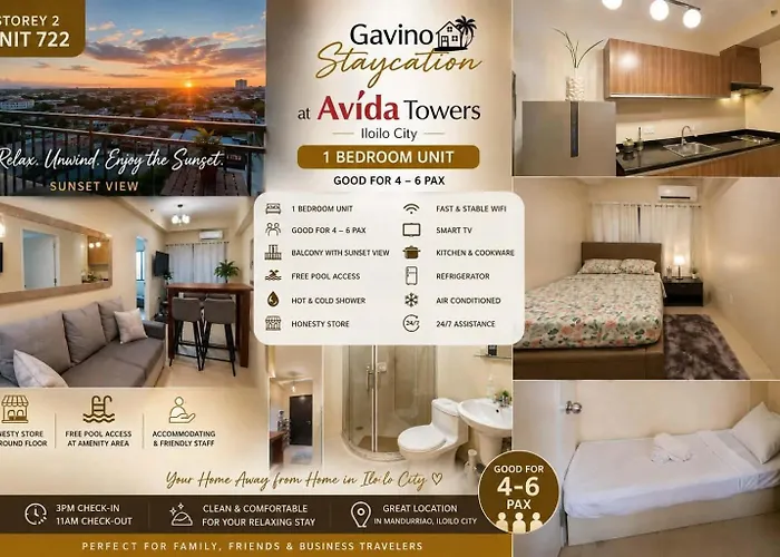 722 Avida Atria Storey 2 Come, Central, Cozy