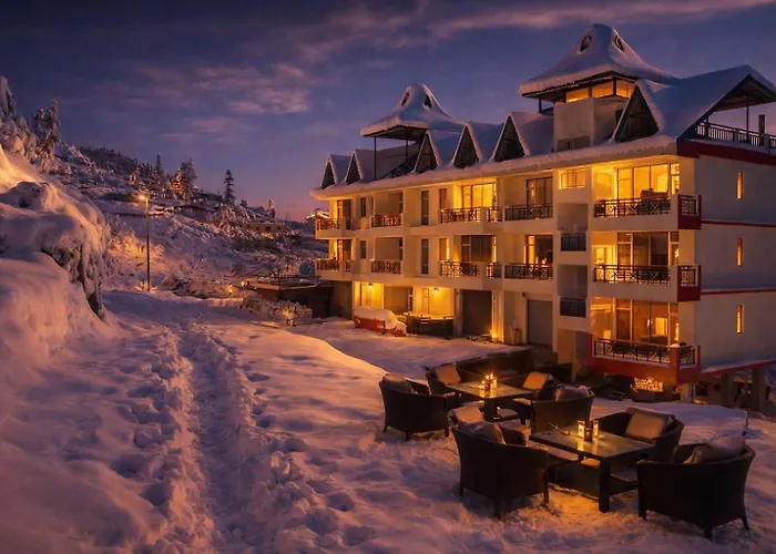 Aurelion - A Valley View Hotel Facing Towards Snow Capped Mountains