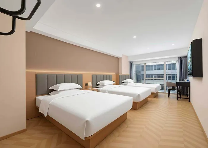 Pazhou May Charm Hotel Apartment - Across The Street From Canton Fair Complex