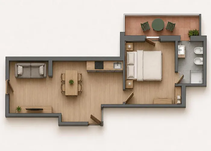 Bàfo - Apartment Suites&Comfort Rooms
