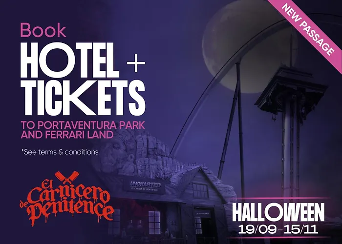 Portaventura Hotel Roulette - Includes Unlimited Access To Portaventura Park & 1 Access To Ferrari Land