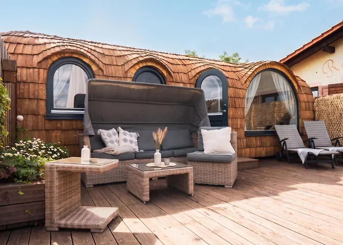 Iglu auf der Dachterrasse