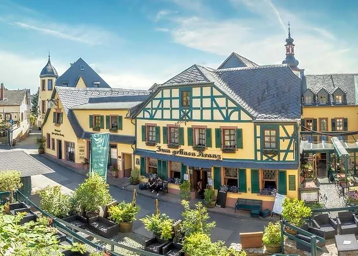 Weinhotel Des Riesling Zum Gruenen Kranz