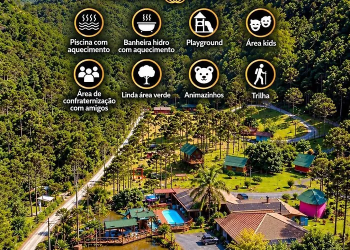 Pousada Jardim Do Buda Com Cafe E Piscina Urubici