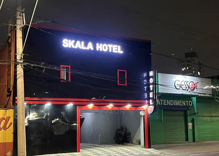 Hotel skala, com estaciomento próprio no local