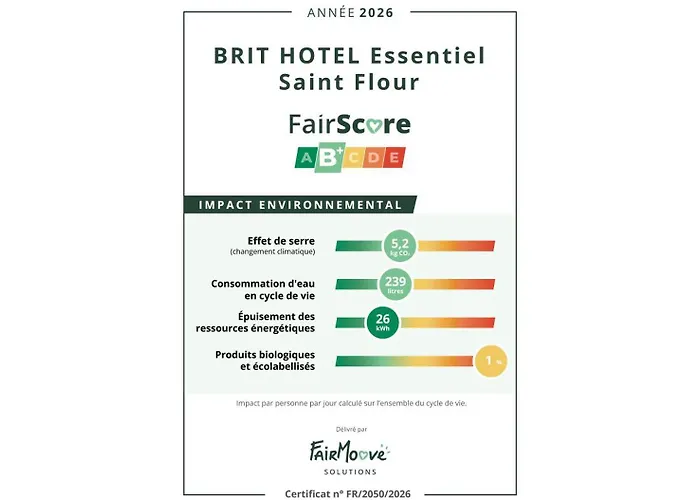 Brit Hotel Essentiel Saint-Flour
