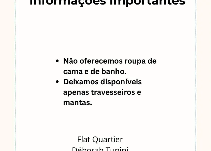 Flat'S Quartier Bloco A Hotel Barra do Piraí