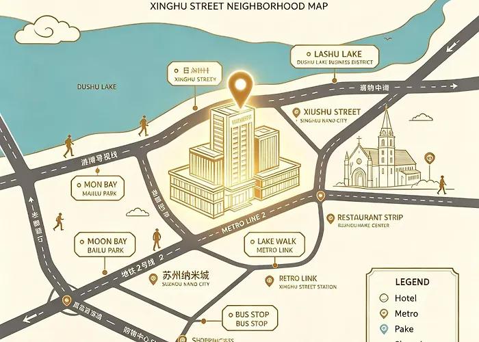 Atour Hotel Suzhou Dushu Lake Higher Education District Xinghu Street