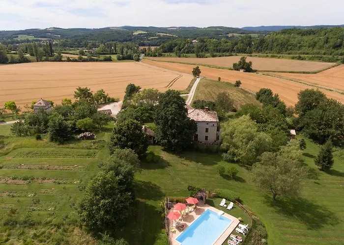 Bed and Breakfast Domaine Les Miquels à Castelnau-de-Montmiral